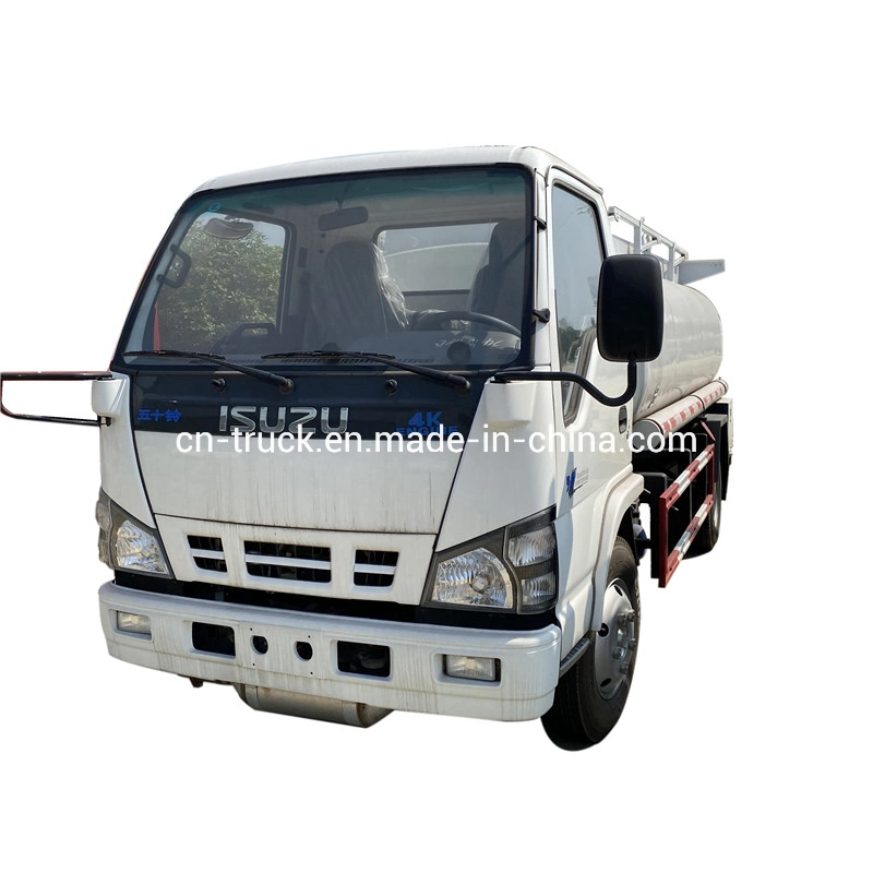 Japanese Brand New 4000L 5000L 6000L Fuel Tanker Fuel Oil Delivery Truck Fuel Dispenser Truck Petrol Oil Tanker Refilling Truck Fuel Tank Truck