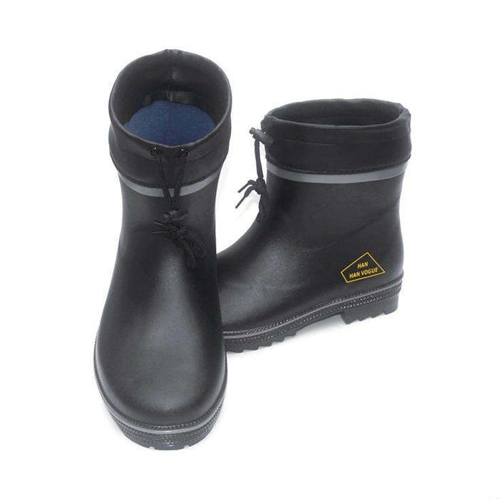 Rubber Short Steel Toe Sole Safety Boots