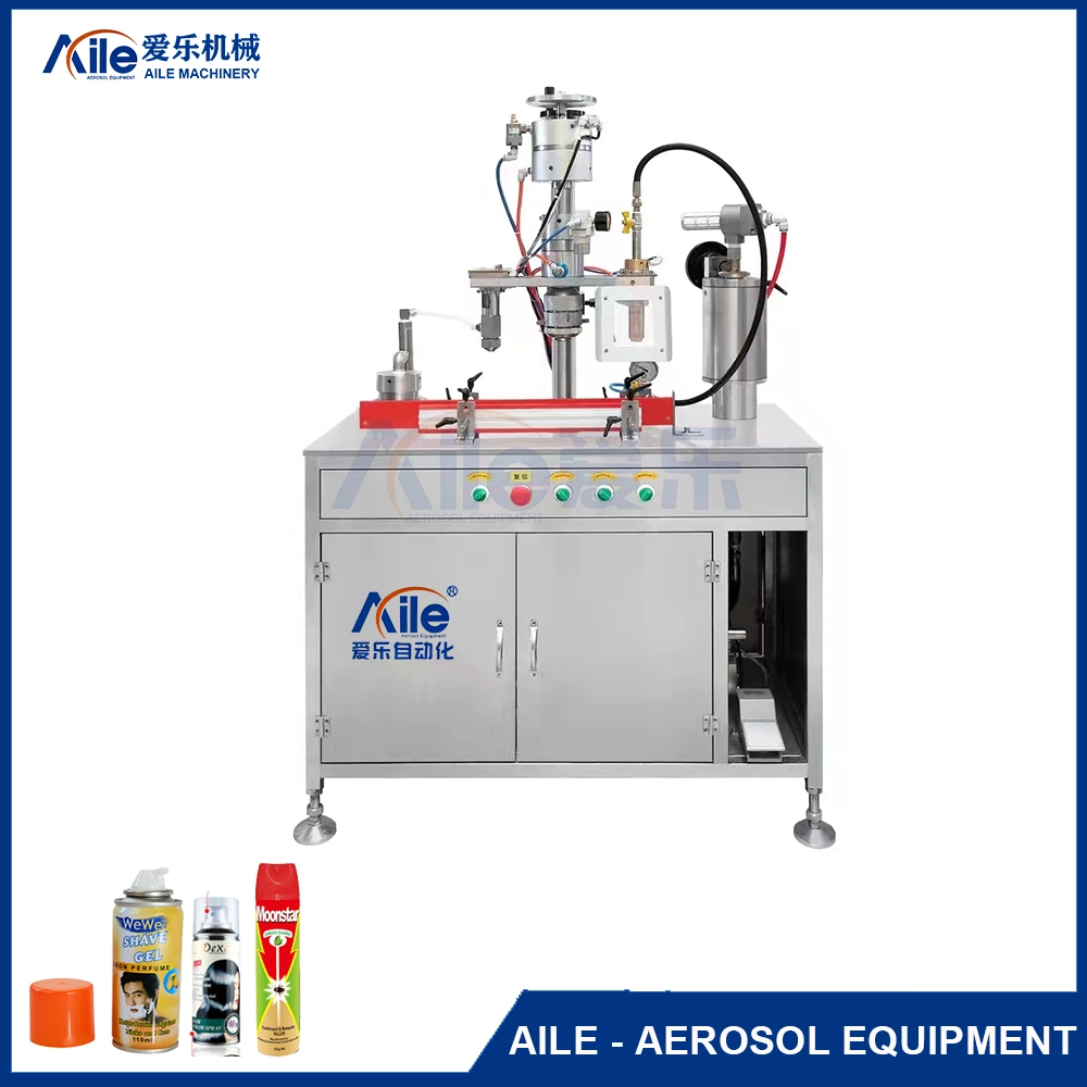Guangzhou Aile Polishing Compound Insecitide Spray Can Shaving Foam Aerosol Spray Can Filling Spray Paint Machine Spray Paint Production Line