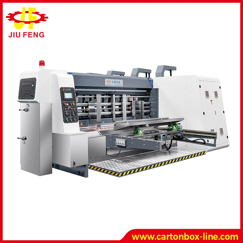 Corrugated Carton Box Making Machine G4 Automatic High-Speed Flexo Printing Slotting Die-Cutting Machine Pharmaceutical Package