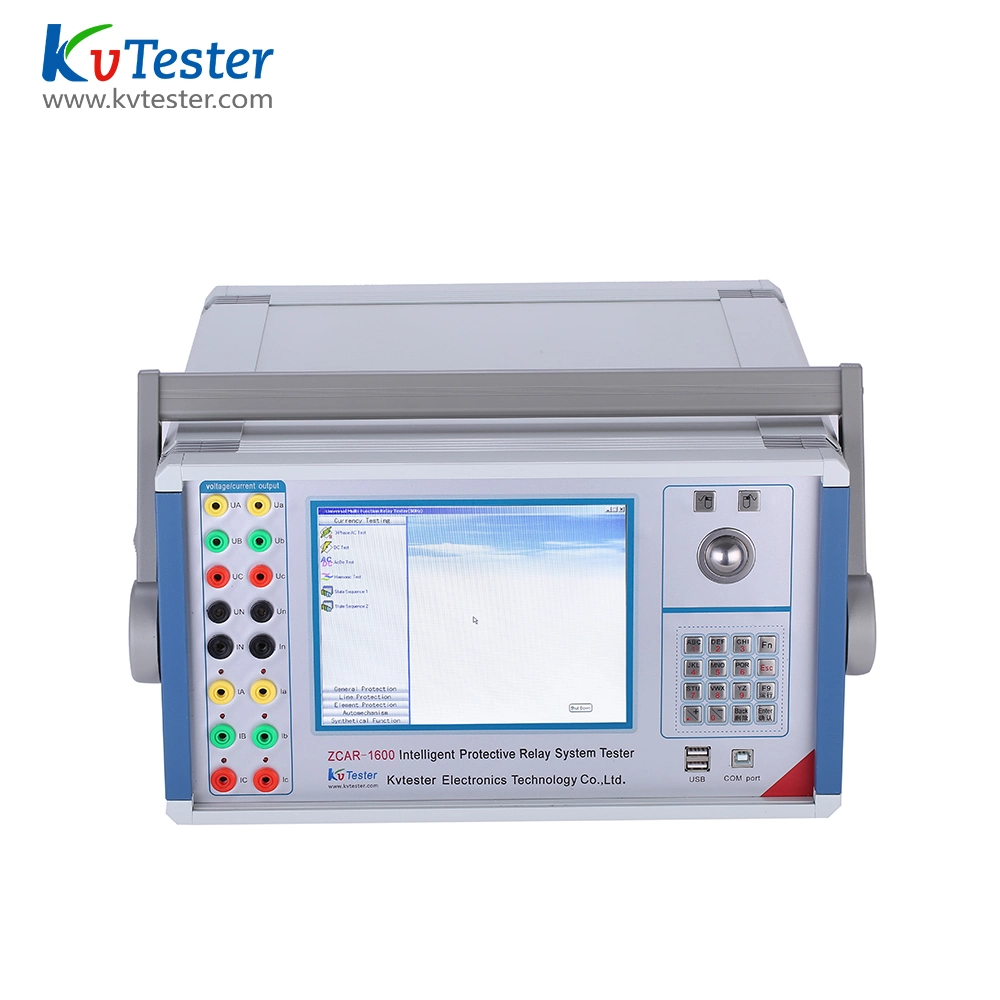 Micro-Computer Control Six Phase Relay Protection Tester Secondary Injection Protection Relay Test Set