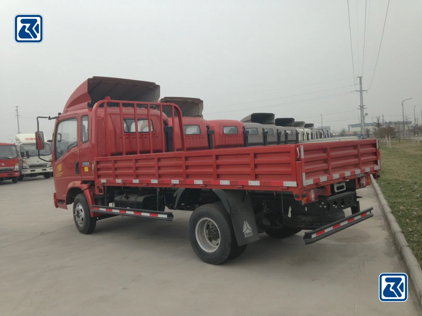 3-5 Tons General Cargo Truck, HOWO Light Truck