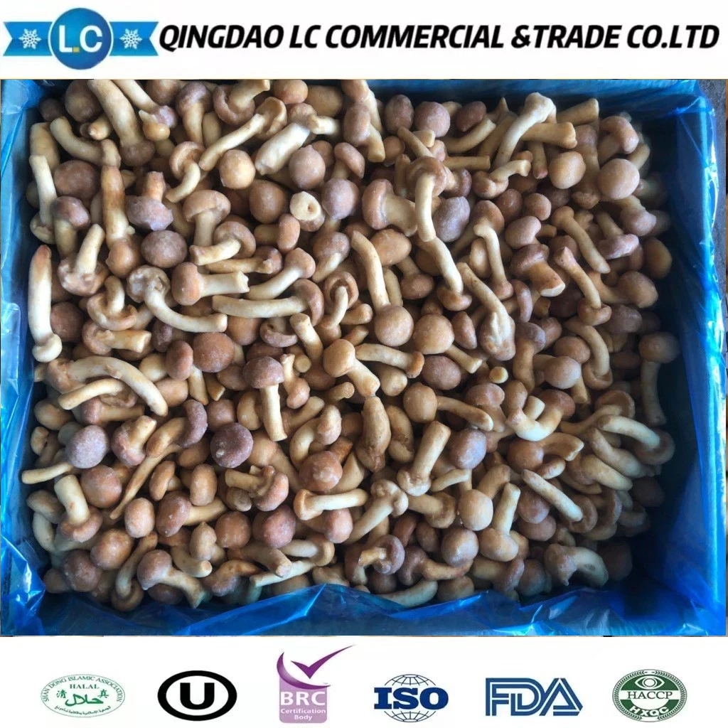 China Frozen Vegetables IQF Nameko Mushroom with Gap Brc ISO Certificates