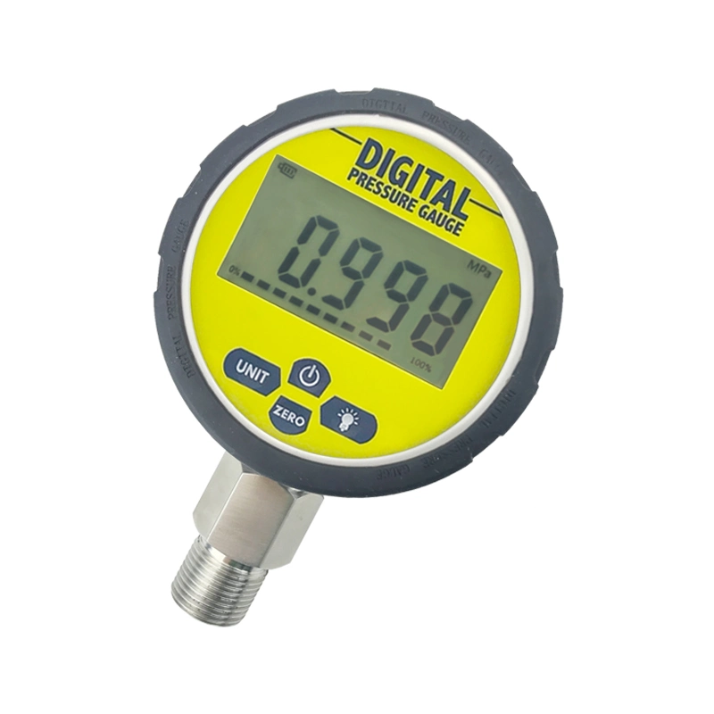 Customized LCD Pressure Gauge with Batteries for Industrial