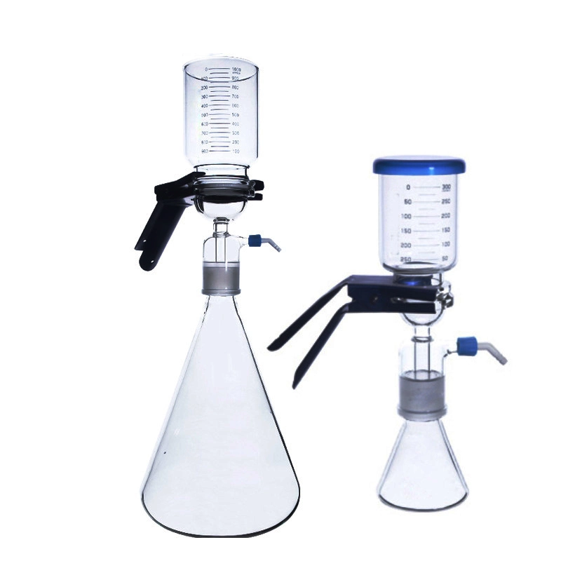 Lab Glassware 1000ml Glass Filtration High Borosilicate Glass Filtration Set Filter Extraction Device