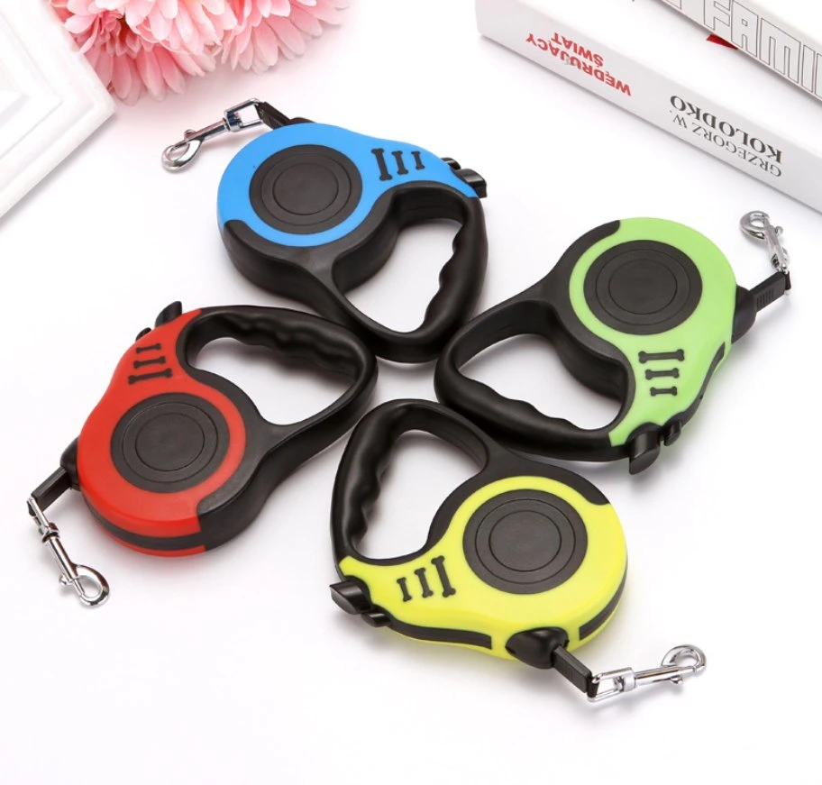 Adjustable Automatic Retractable Nylon Traction Leash Pet Dog Rope Belt