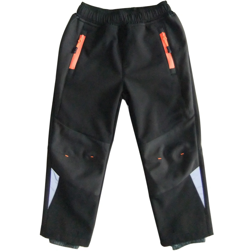 Boy Trousers with Soft Shell Waterproof Fabric Outdoor Clothes Casual Garment