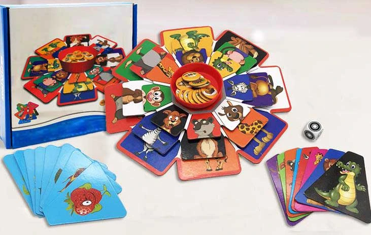 Customized Production of a Variety of High quality/High cost performance  Children's Card Games