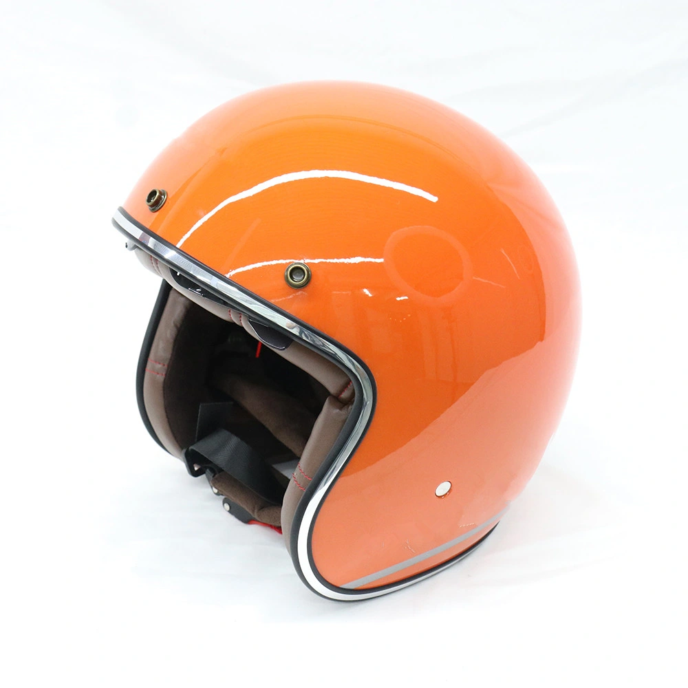 ABS Open Face Motorcycle Parts DOT Helmet Three-Quarters Helmets