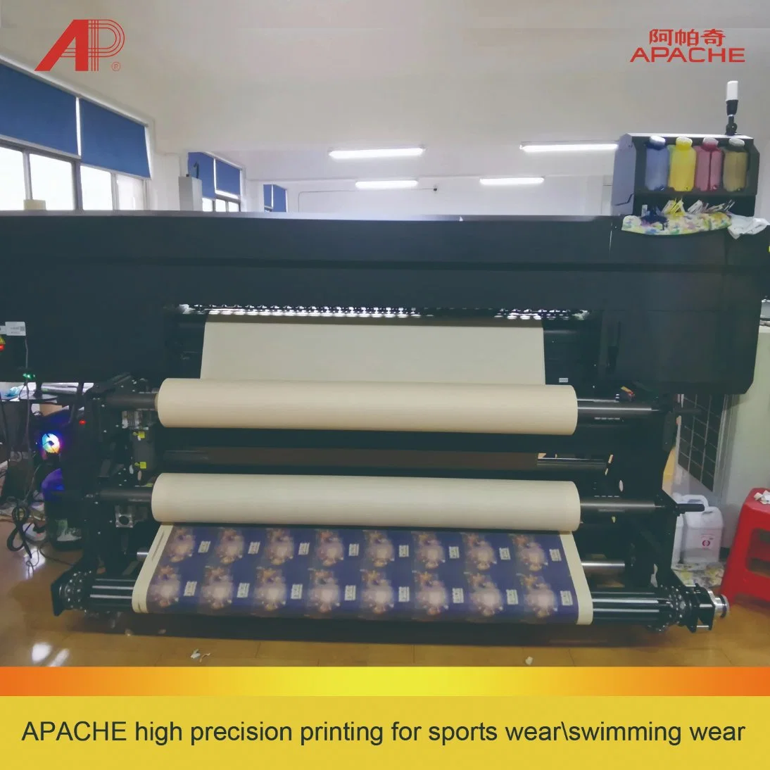 Apache Best Sublimation Printer 12 Heads with Sublimation Printing Ink