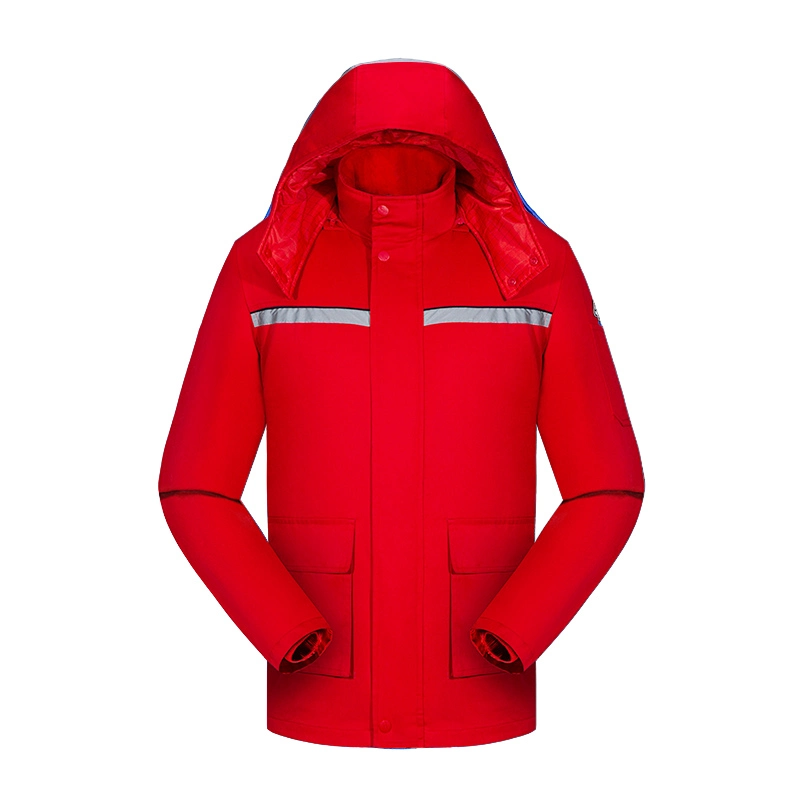 Polyester Safety Reflective Working Winter Jackets for Men