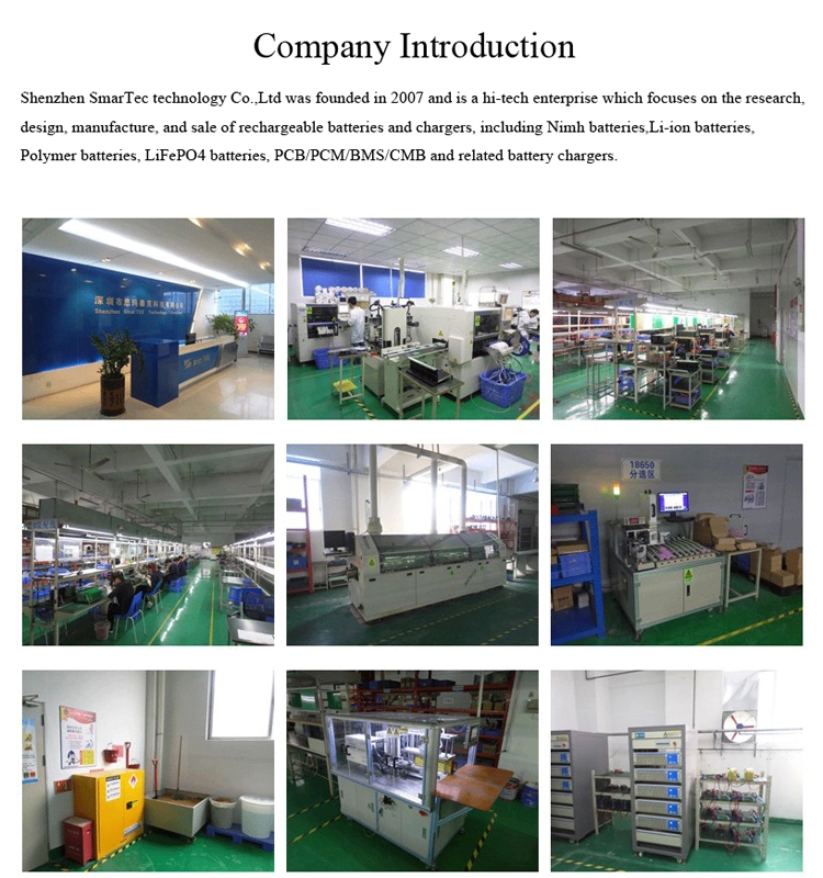 Batería de litio 9001 de Smartec Factory CE IEC ISO 4s RoHS 12V 20ah batería recargable de litio-hierro-fosfato batería de litio-ion Paquete para herramienta de copia de seguridad/alimentación