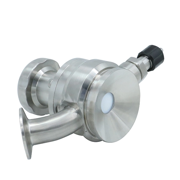 Sanitary SS316L Flush Bottom Valve with Aseptic Sampling Valves