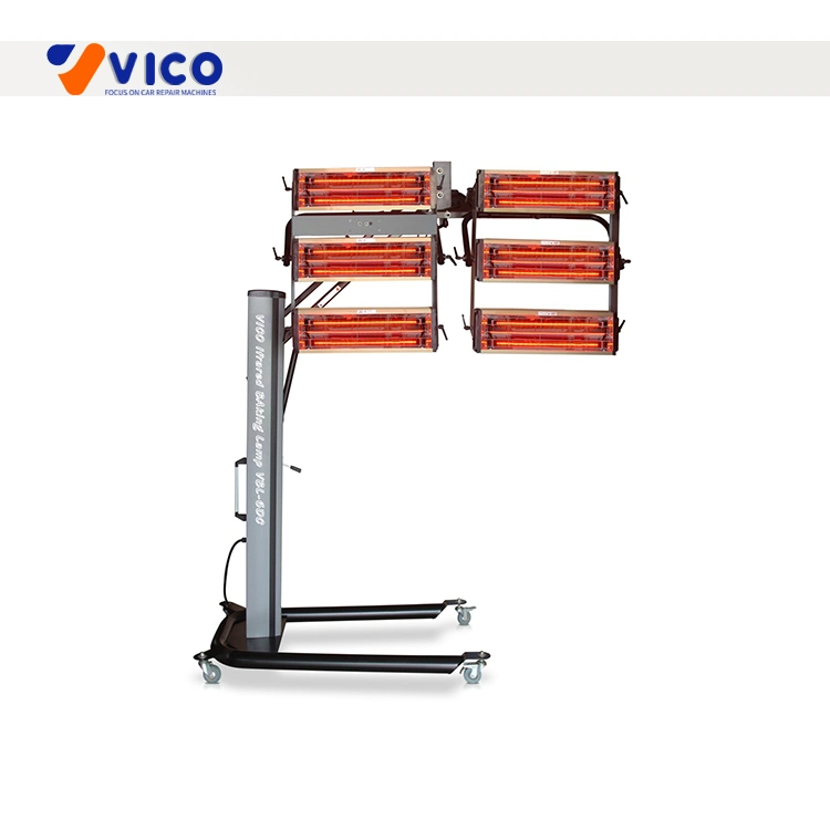 Vico Hot Selling Shortwave Infrared Curing Lamps for Auto Baking Paint Infrared Paint Curing Lamp Vbl-1d