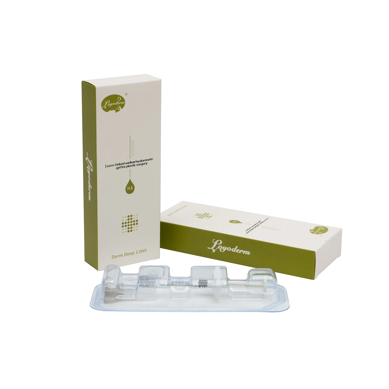 Remplissage stérile d'acide hyaluronique réticulé de 5 ml injections de longue durée