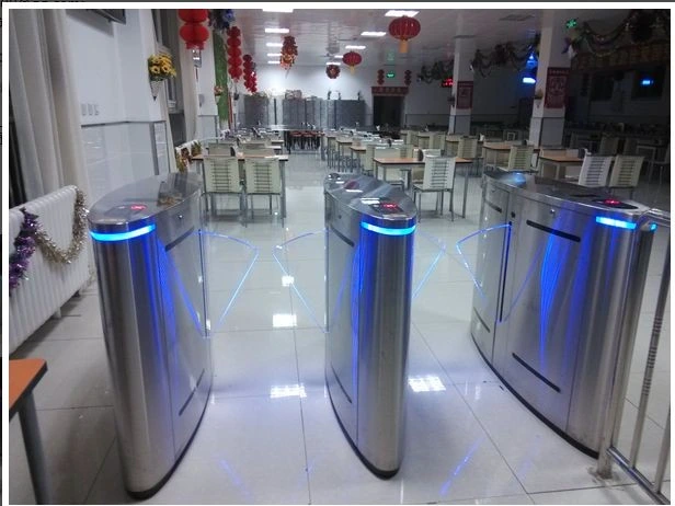 Entrance and Exit Management Full Automatic Access Control Flap Barrier Turnstile