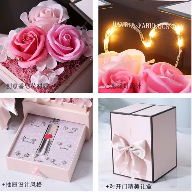 Free Sample Exquisite Custom Photo Album Packaging and USB Drive Packing Gift Boxes