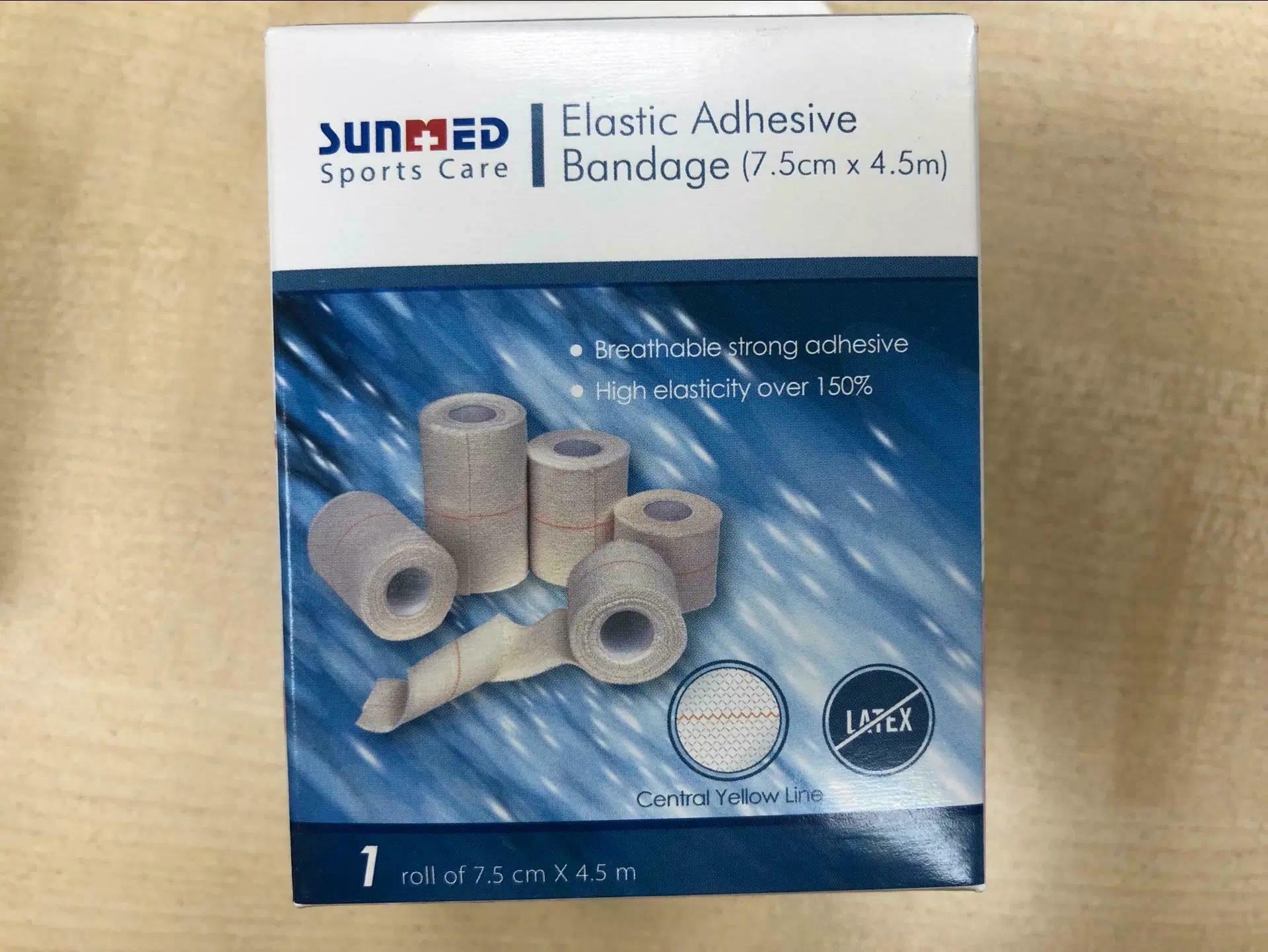 Easy Hand Tear Non Woven Cohesive Bandage