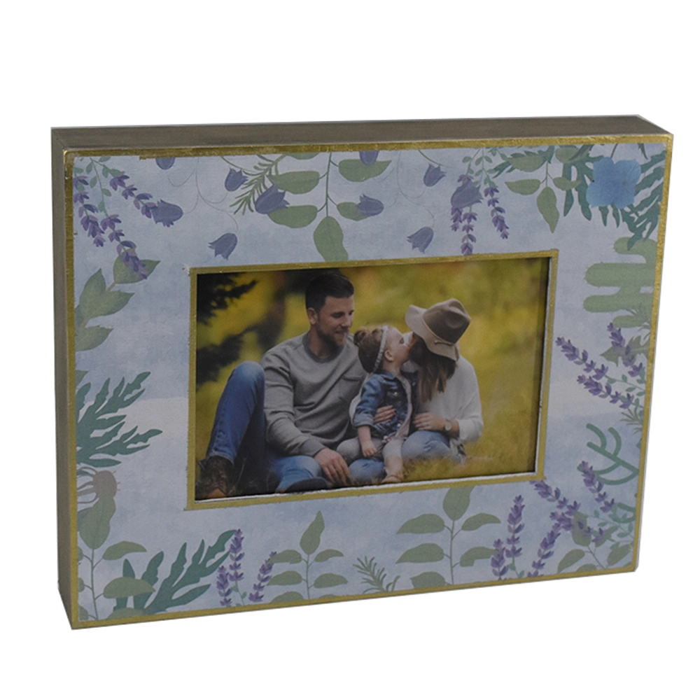 Gold Line Antique Finish Wooden Photo Frame