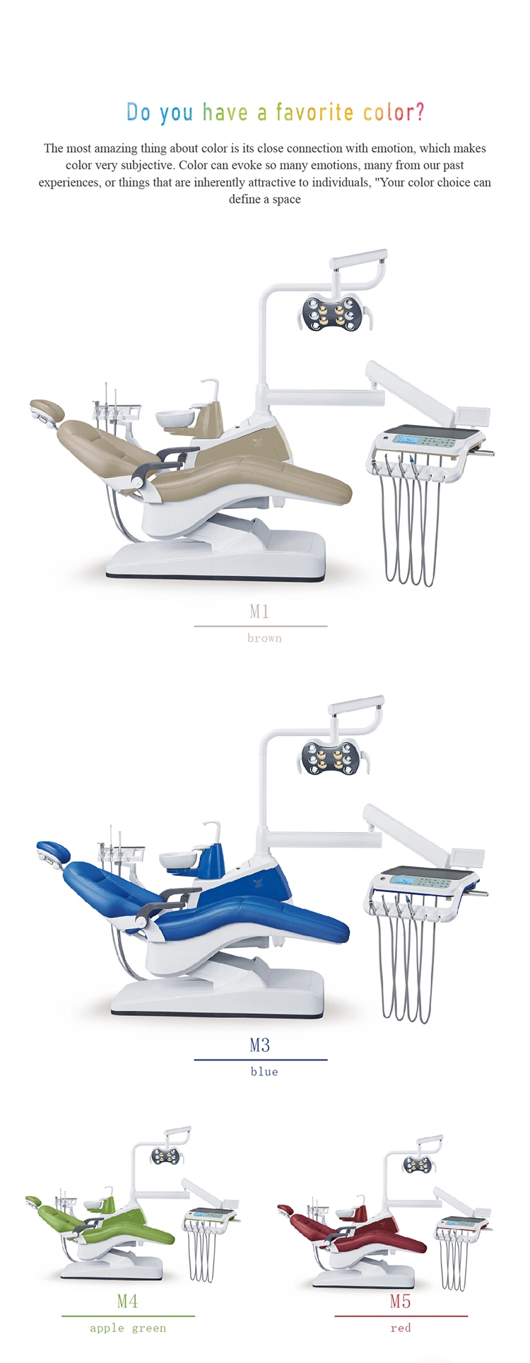 Color Verde Manzana Ce&amp;ISO aprobó sillón dental sillón dental Dental/Motor de los costes de equipamiento/utilizado mobiliario Dental