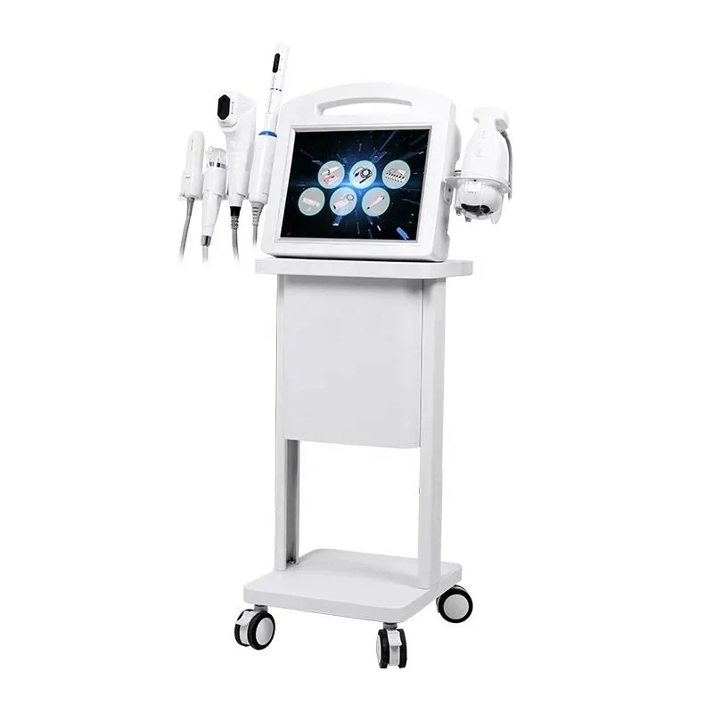 2023 Top Sales 6 in 1 4D Hifu Machine 4D Hifu Vaginal Tightening Microneedle RF Vmax Hifu Liposonic Slimming Machine