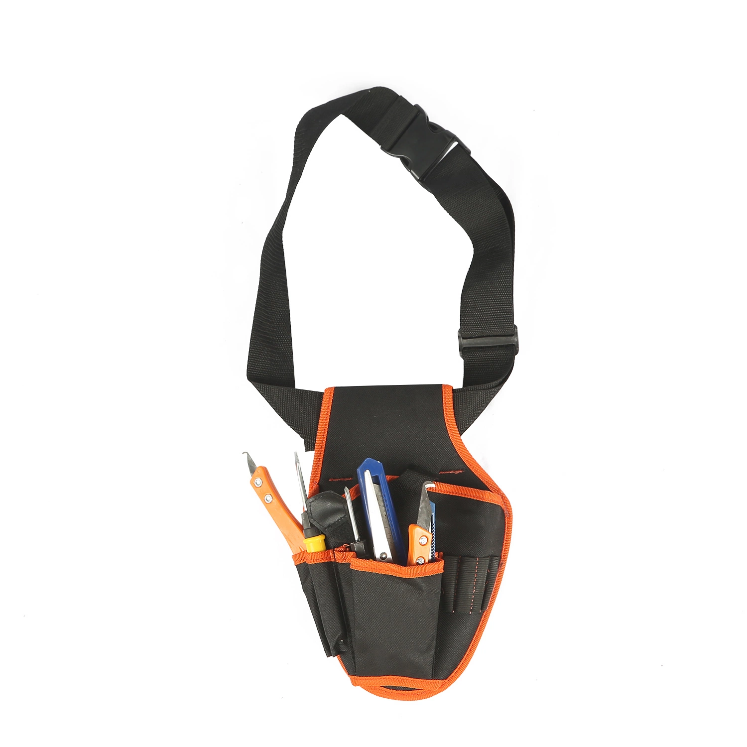 Electrician Outdoor 600d Multifunctional Small Waist Tool Belt Pouch Pocket Bag with Adjustable Waist Strap