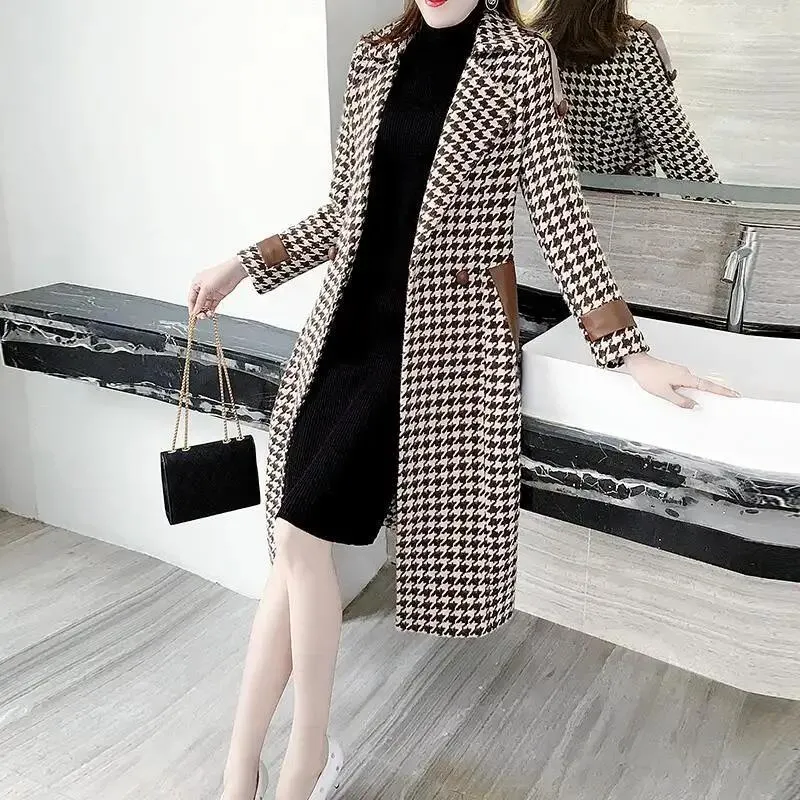 Winter and Autumn Fall Apparel Woolen Clothes for Women Cardigan Blazer Jacket Blazers Ladies Coats