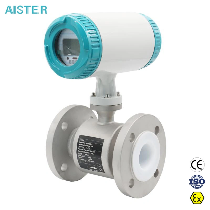 High Accuracy Stainless Steel Corrosive Liquid Electromagnetic Water Flow Meter