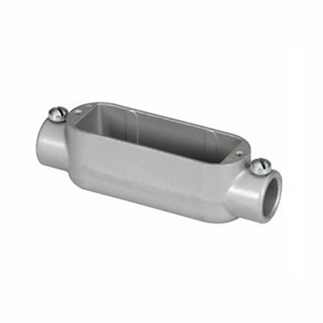 High quality/High cost performance  Rigid EMT Push Install Type-C Conduit Body Threaded Aluminum