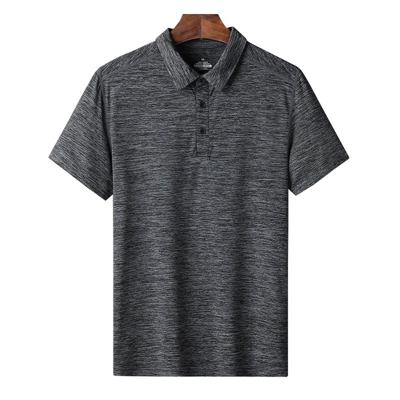 Golf camisas para hombres - Dry Fit Short-Sleeve Polo, el Athletic Collared Casual camiseta