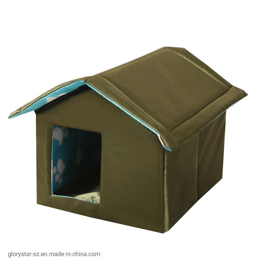 Waterproof Foldable Stray Pet House Bed Cat Nest Dog Tent