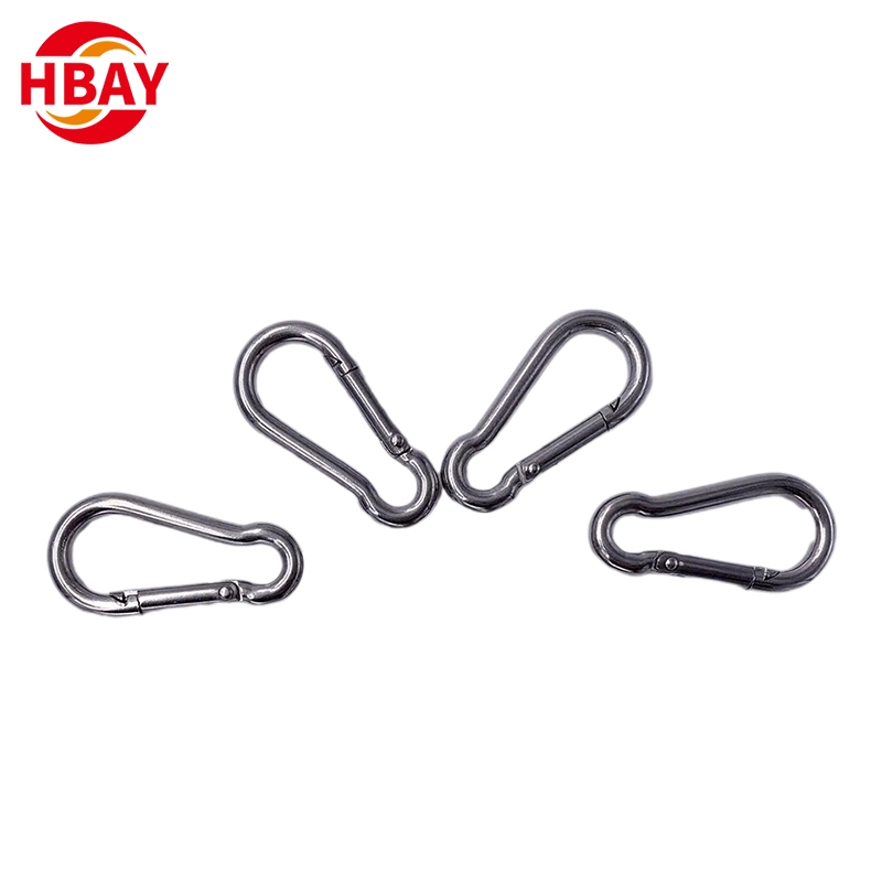 Promotional Metal Carabiner Hook Spring Snap Hook with Screw Lock