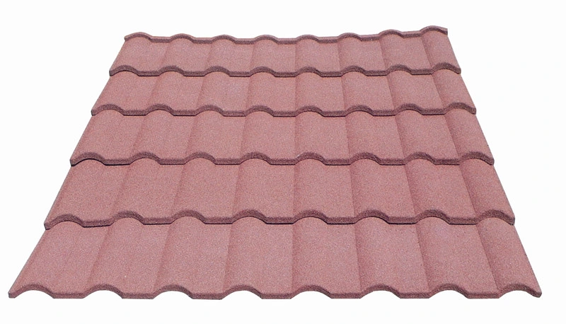 Solar Color Stone Galvanized Coated Metal Roofing Tiles