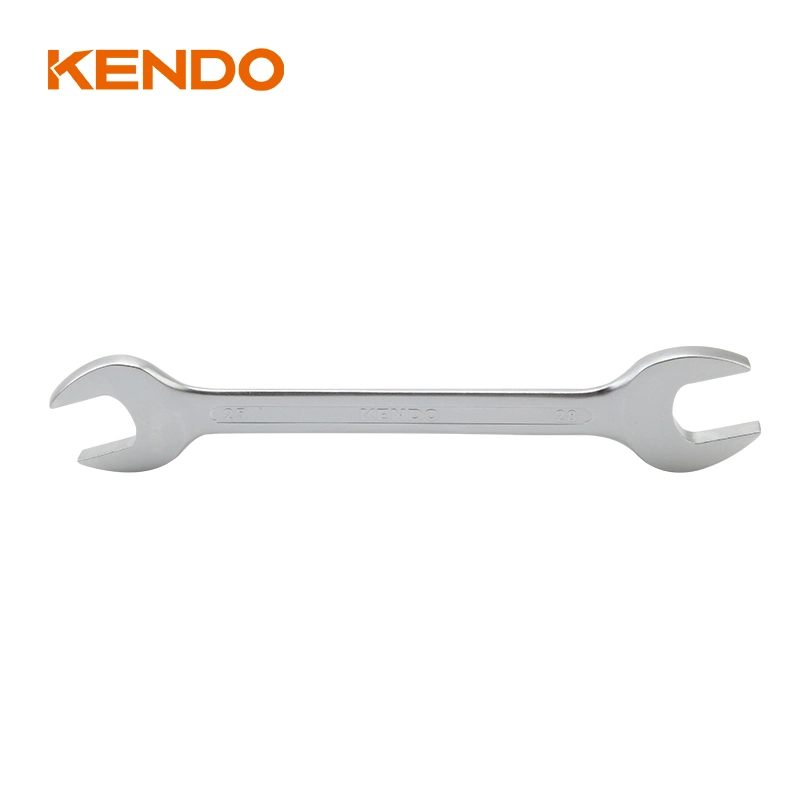 Kendo Hot Sale 25*18mm Double Open End Spanner with Rust Protective Coating