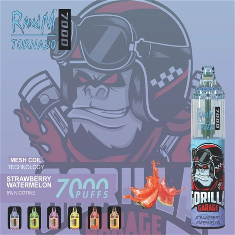 Randm Tornado 7000 inhalaciones de Vape cigarrillo desechable E 7000 Puff