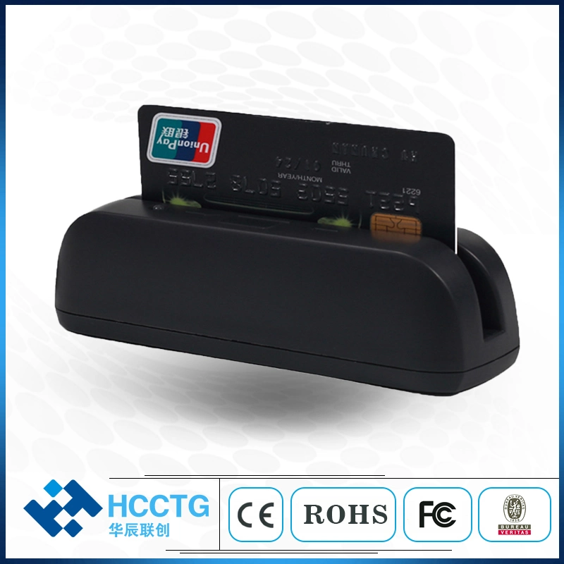 ISO7811 USB RS232 Mini Dual Face Magnetic Card Reader (HCC780U-06)