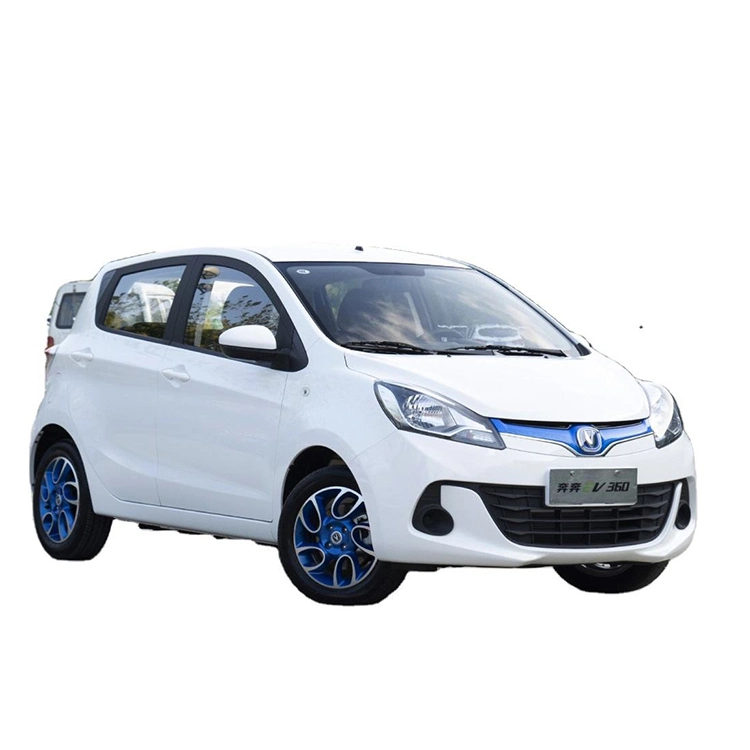 Precio barato coche usado vehículo eléctrico nuevo Changan Benben 2019 EV360 Deluxe Hatchback Mini EV coche con pantalla LCD táctil