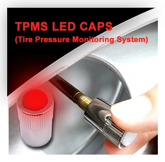 (FS-109BC) tampas LED do TPMS sistema de monitorização da pressão dos pneus