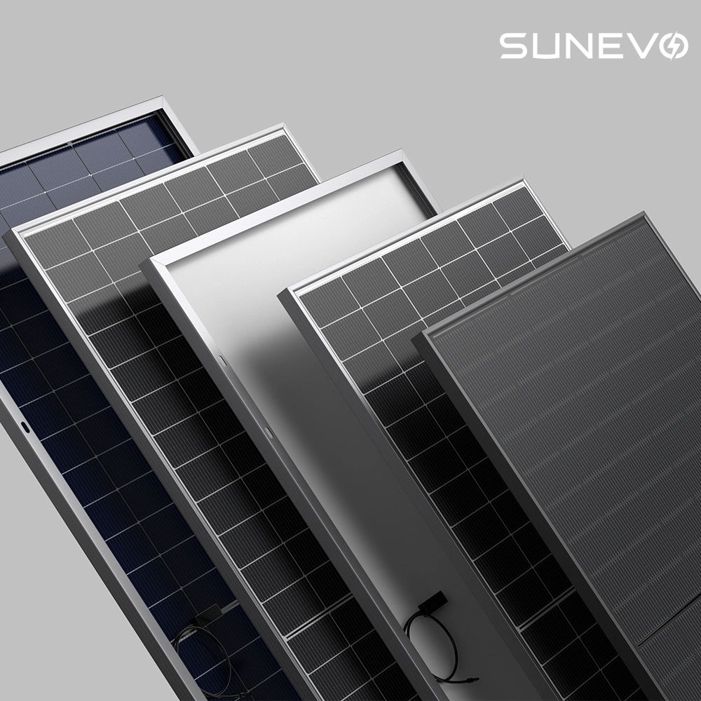 Sunevo Top Sale Solar Panels 550W 575W 590W 595W 600W Mono Bifacial Solar Cells with Good Price