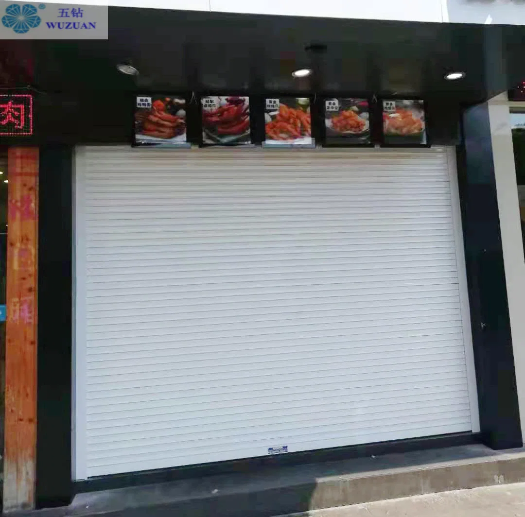 Automatic and Manual Anti-Theft Roller Shutter Doors Reinforced Strong Security Roller Door