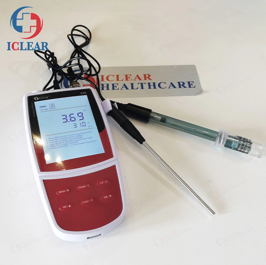 Laboratory High Precision Portable Digital pH Meter