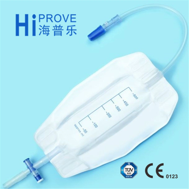 T Value Disposable Luxury Urine Meter Drainage Bag/Urine Bag