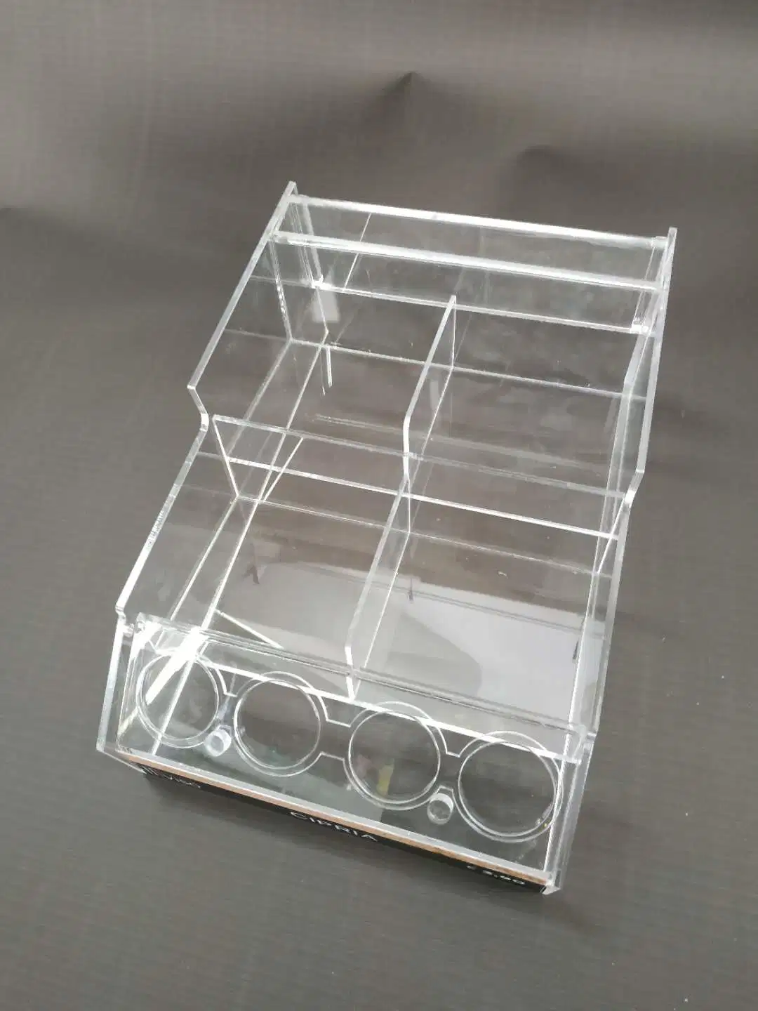 Boîte de présentation en plastique transparent boîte de vente au détail pour les bâtons à lèvres