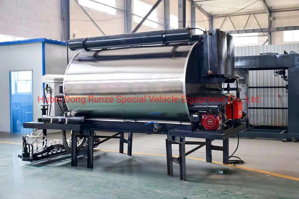 Asphalt Tank SKD for Asphalt Spray Truck (Asphalt Distributor Truck Body Part 4000L, 6000L, 8000L, 10000L Bitumen Distributor Tank)