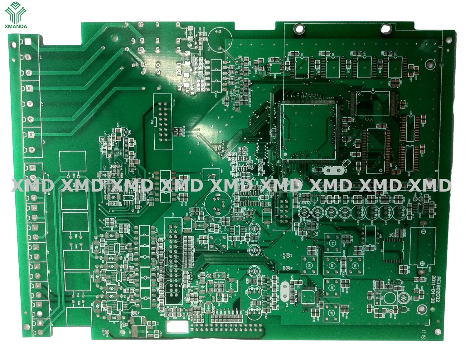 Carte de circuit imprimé double face améliorée avec HASL