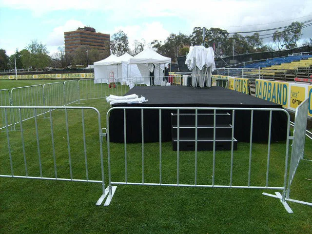 Galvanizado en caliente extraíble en el exterior el control de multitudes barricada para Stadium