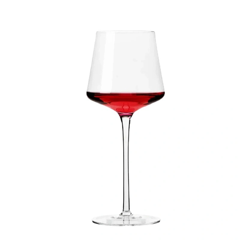 450 ml 500 m de quadrados Borgonha vinho vidro vidro goblets Crystal