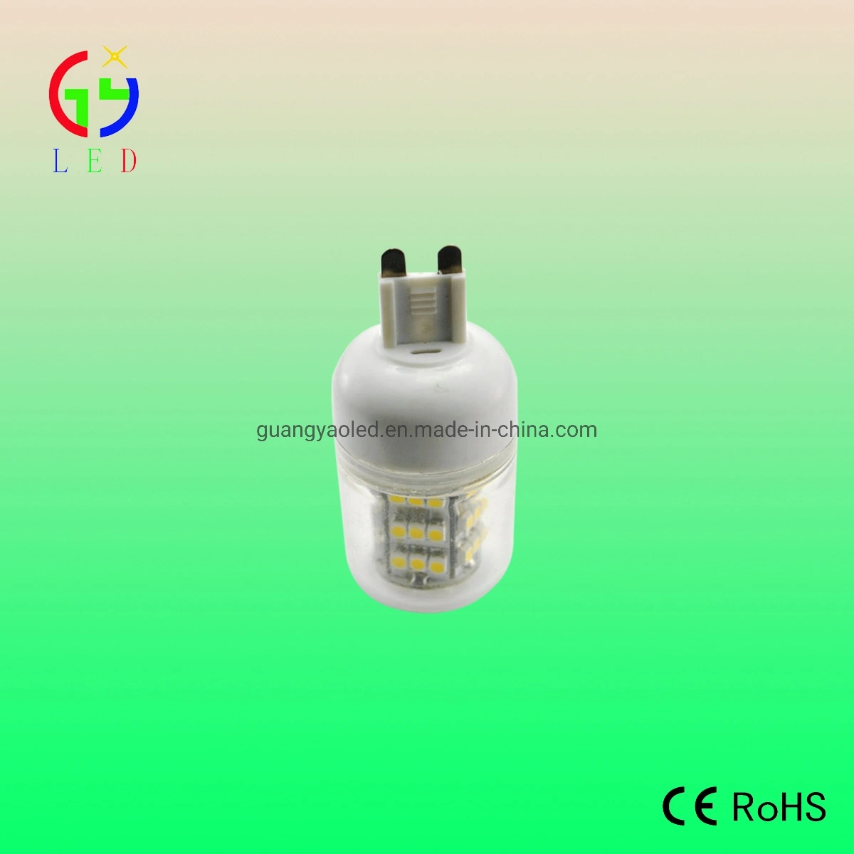 Newest LED G9 COB 2609 Bulbs, LED G9 COB 3W Crystal Paddle Style Lamps, LED G9 Transparent Silicone Bulbs for Corridor/Restaurants Lights