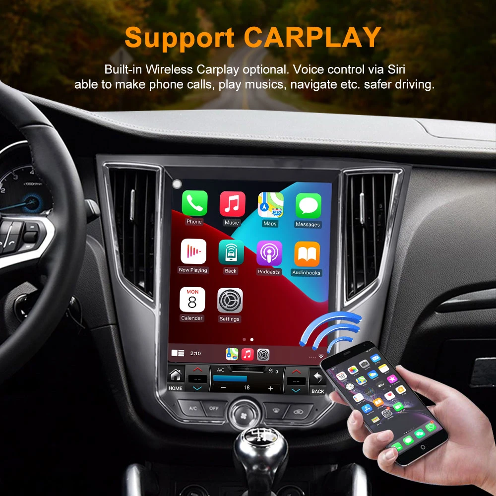 Android Audio Car Radio High Resolution Touch Screen for Zotye Sr7 2016 2+32GB GPS Wireless Car-Play Player