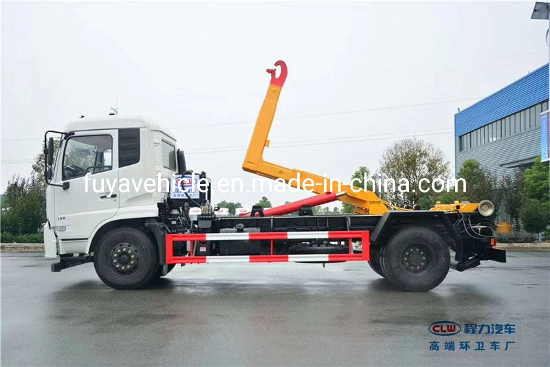 Heavy Duty 8-10 Tons Hook Lifting Container Truck for Garabge Collection